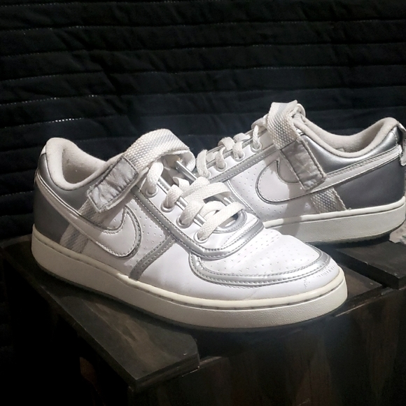 Nike Vandal low Silver on White - Picture 1 of 4